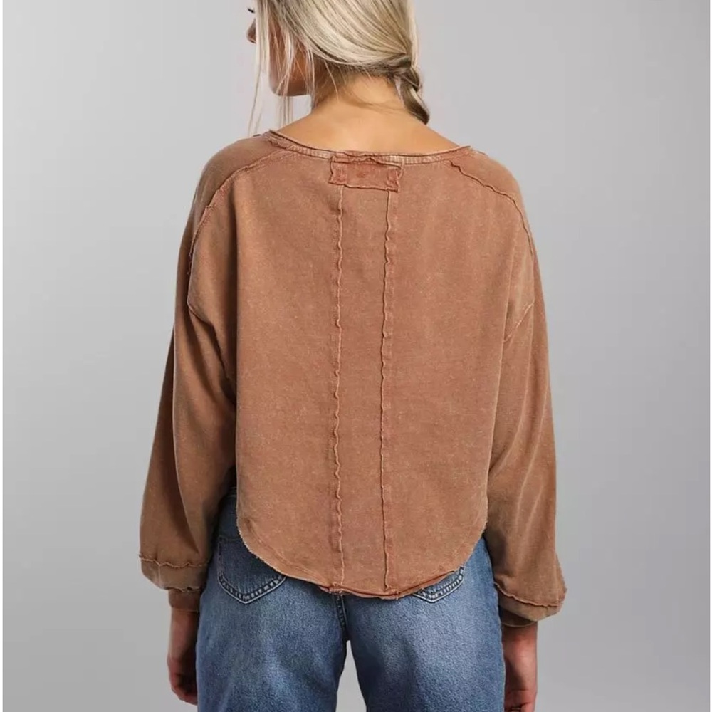 We The Free Henley Top - Women's M - Picture 3 of 8